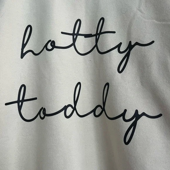 Ole Miss "Hotty Toddy" NWOT Women's Cream Sweatshirt XXL - Picture 5 of 5